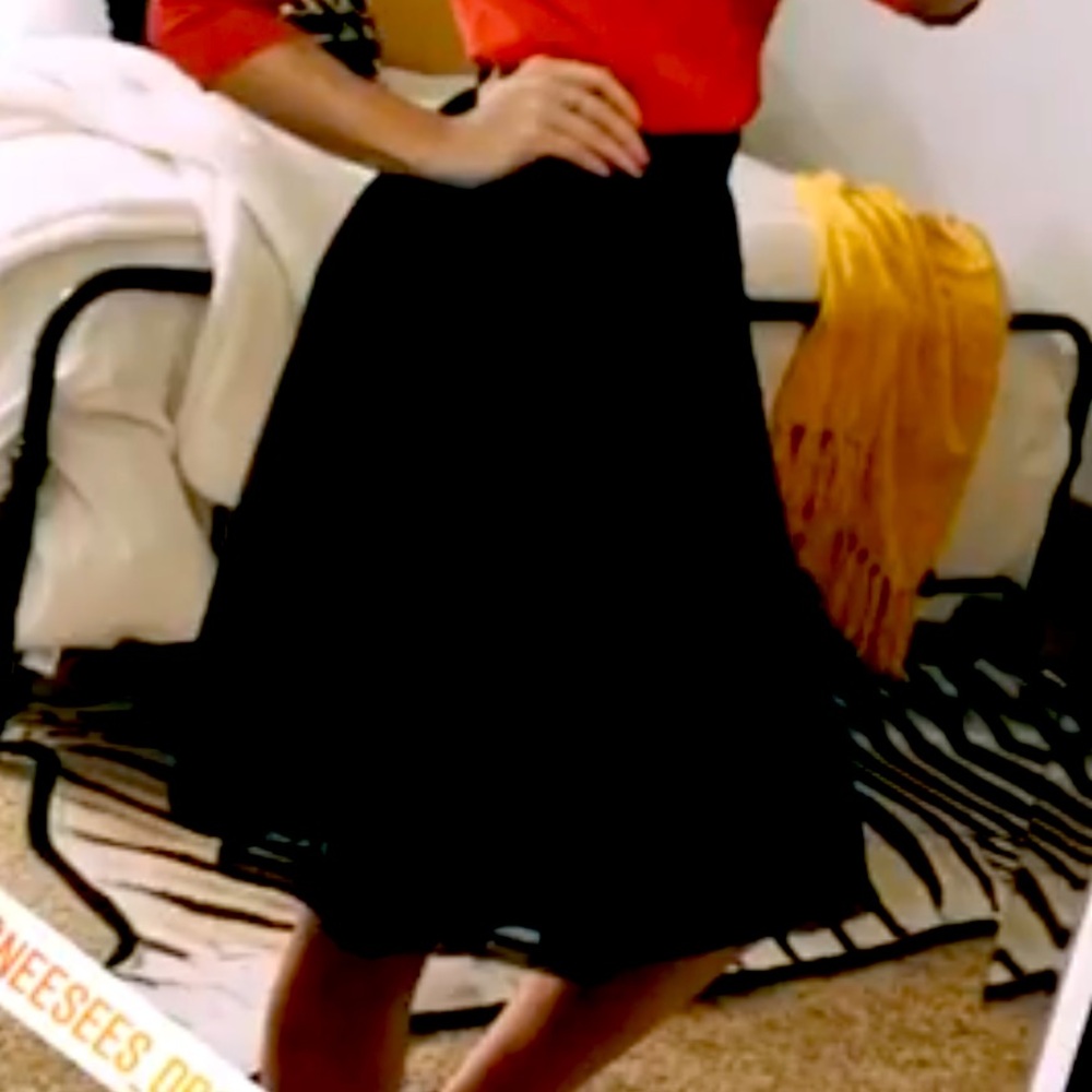 Black Tulle Skirt